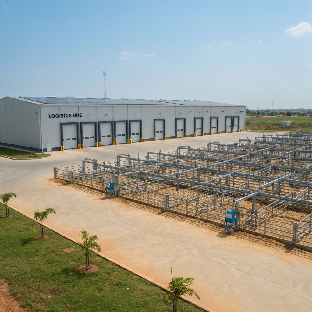 Logistic Hub and Cattle Feedlot